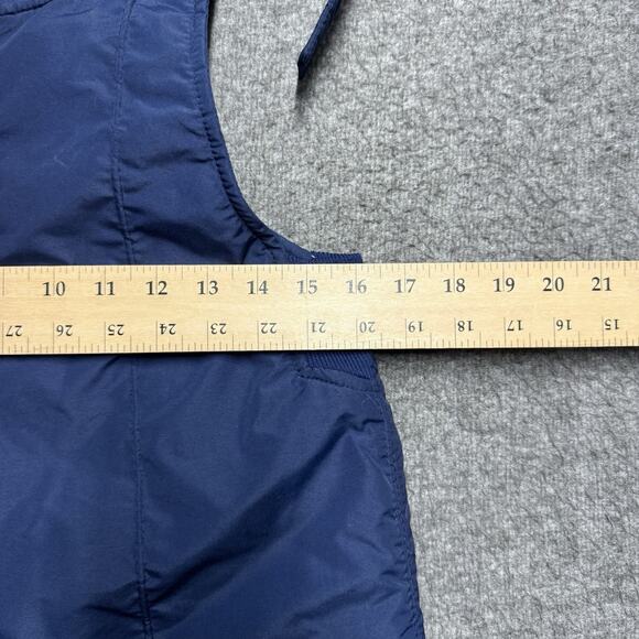 VTG Subello Ski Bib Mens Medium Navy Blue Snow Pants Overalls Snowboard 1980s - Picture 7 of 10